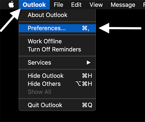 share calendar through outlook for mac